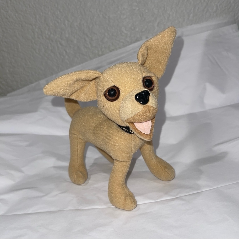 Yo Quiero Taco Bell Talking Chihuahua Dog 6" Plush‎ vintage does not talk